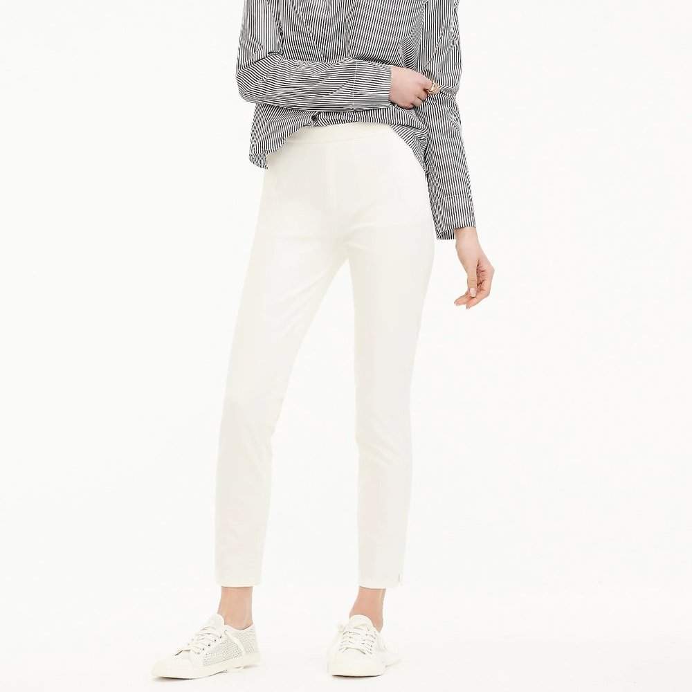 J. Crew Tall Martie Pant in Bi-stretch Cotton